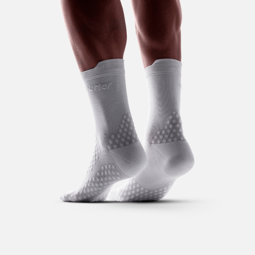 courier white HiFi socks
