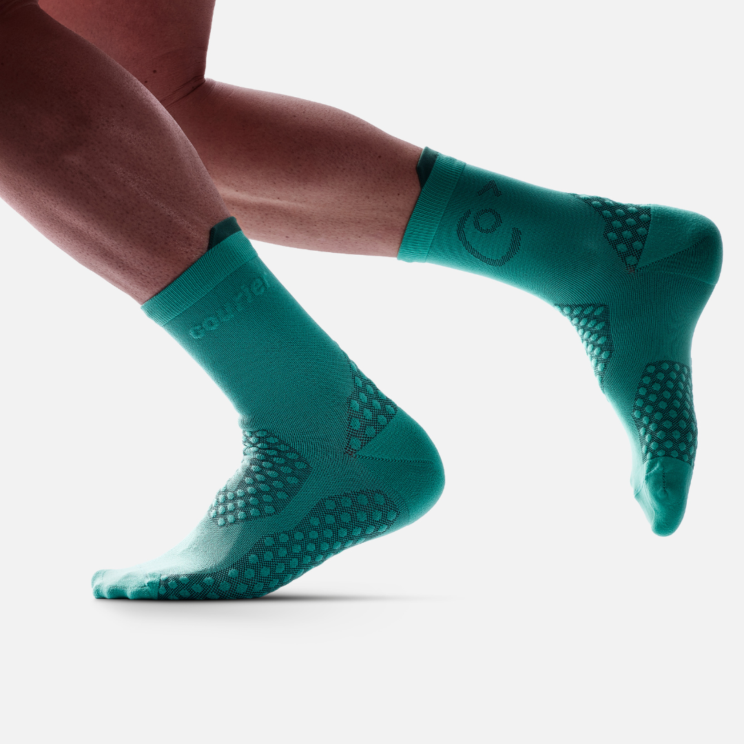 courier green HiFi socks