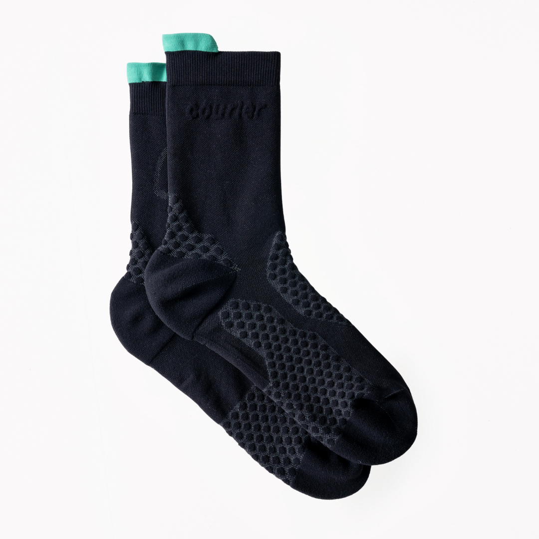 courier black HiFi sock