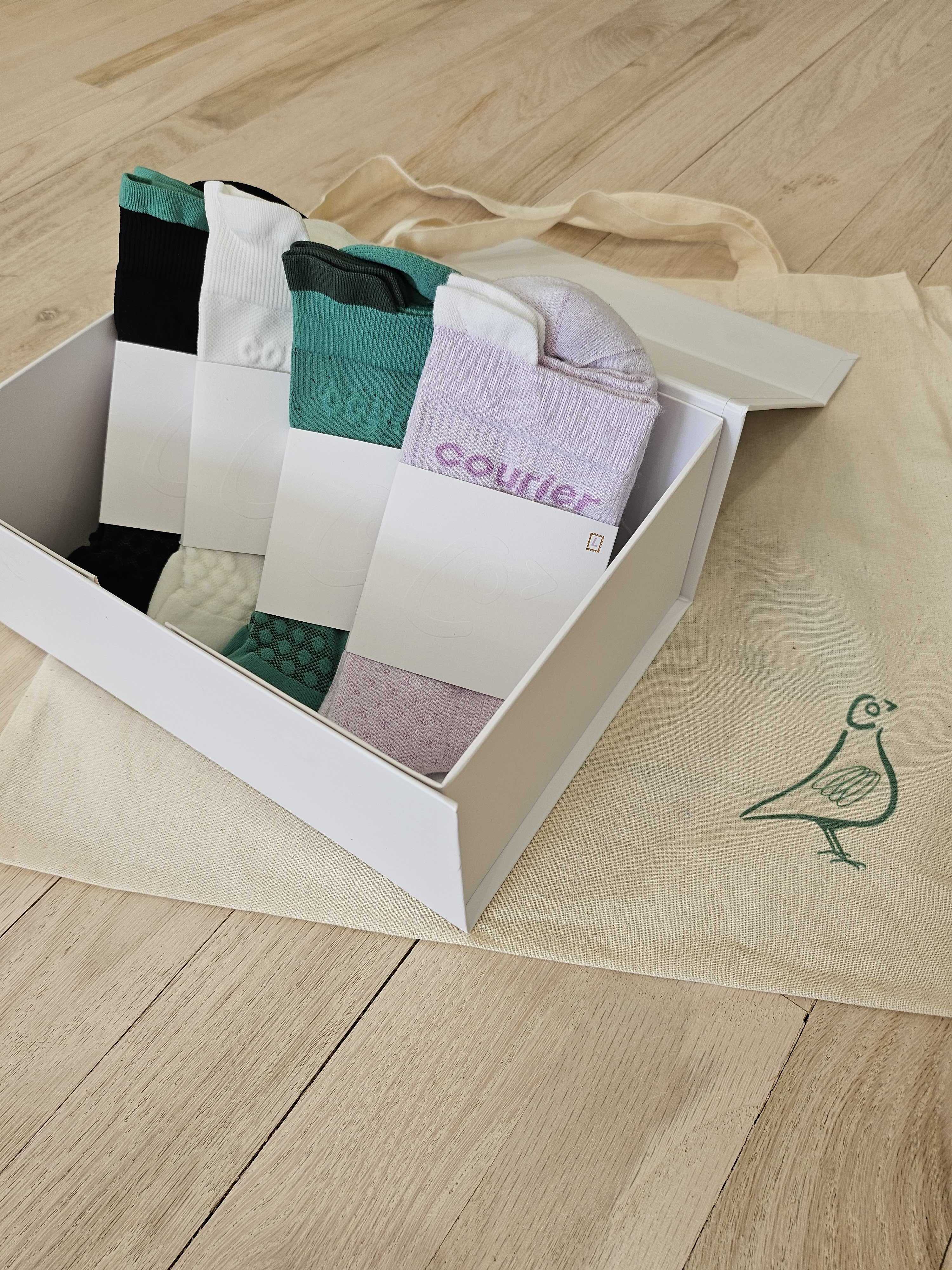 courier sock gift bundle