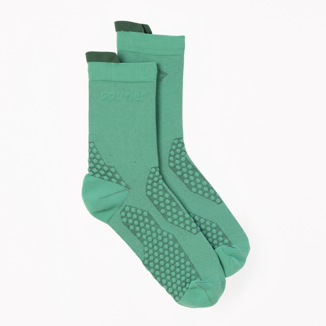 courier green HiFi socks