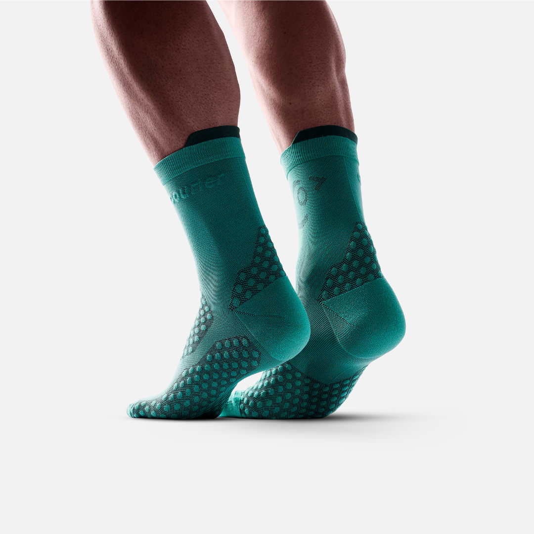 courier green HiFi socks