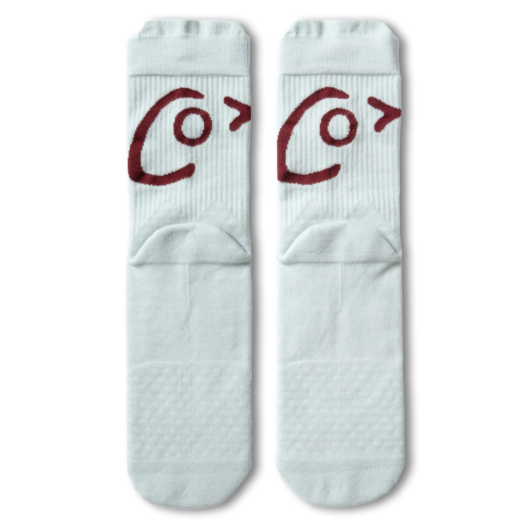 courier crew sock lofi powder blue