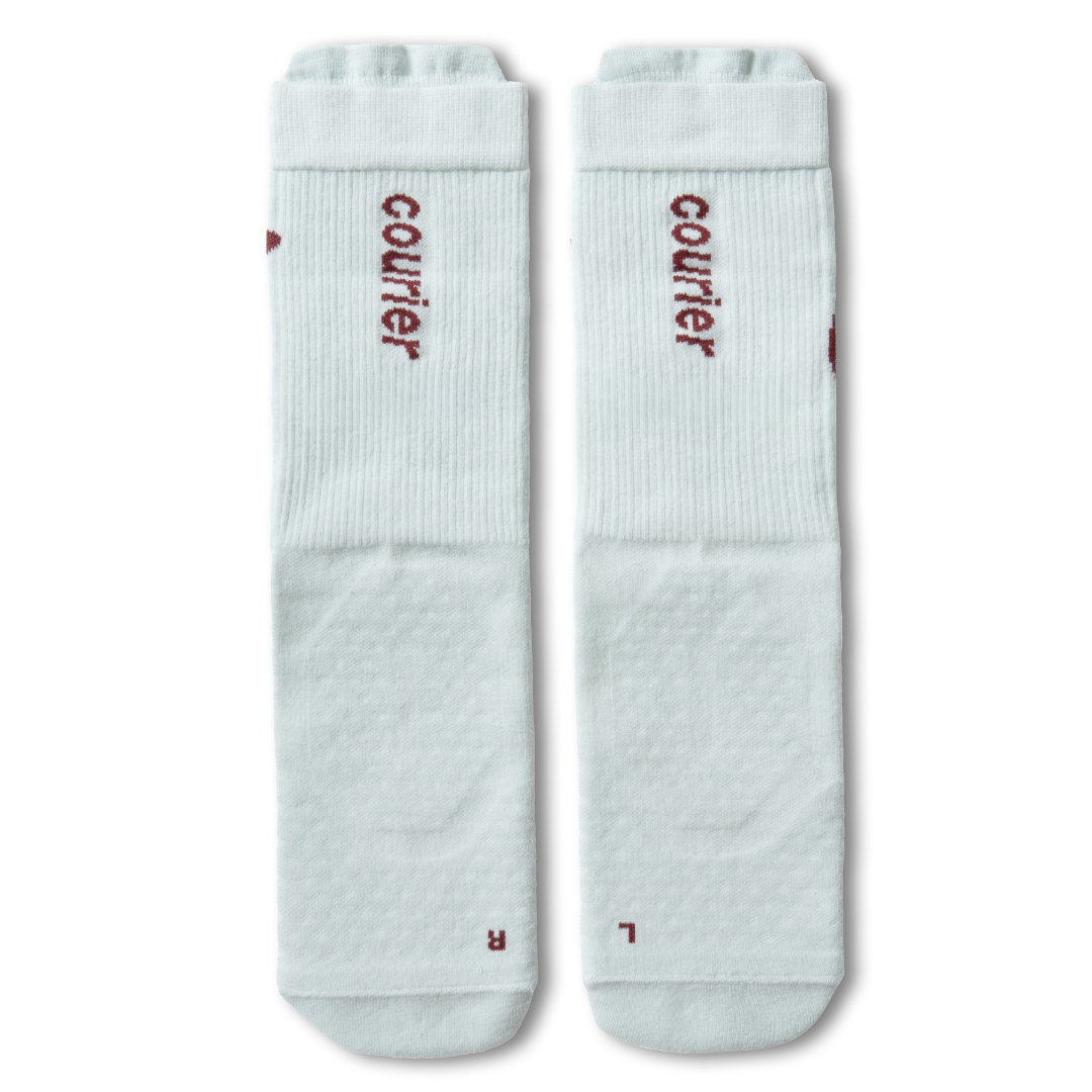 courier crew socks blue